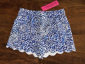 Lilly Pulitzer Girl LARGE 8-10 Twisted Up MINI LEVA KNIT SHORTS Pull-On NWT - Picture 1 of 3