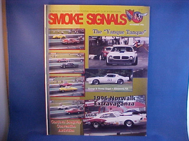1970, 1976 Trans Am, Gran Premio 1967--Noviembre 1996 POCI Smoke Signals 11/96 Foto 1 de 1