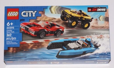 Lego City 60395 Combo Race Pack 362 piezas nuevo en caja sin abrir Foto 1 de 2