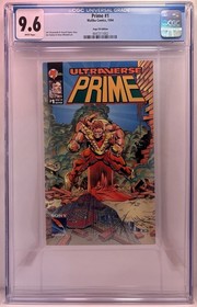 Prime 1 Sega CD Edition Malibu Comics 1994 CGC 9.6 Ultraverse Only 9.6 In Census