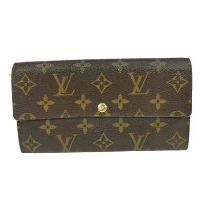 LOUIS VUITTON MONOGRAM PORTEFEUILLE SARAH PURSE WALLET M61734 CA4087 RQ00593 - Image 1 of 4