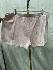 STARS ABOVE Lounge Shorts Women XXL Elastic Waist Pink - Picture 1 of 5