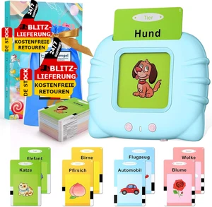Sprechende Lernkarten Deutsch Flash Karten Kinder Standard 510 Wörter Spielzeug - Bild 1 von 7