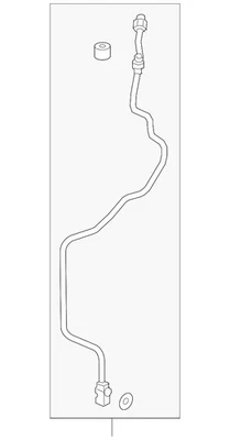 2017-2021 Honda Civic Genuine AC Line OEM 80341-TGH-A01 - Image 1 of 2