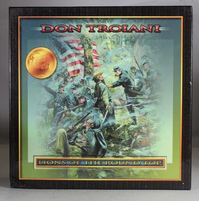 Conte Guerra Civil Americana ACW Troiani Leones de la Tapa Redonda Foto 1 de 4