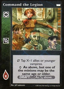 Command the Legion [LotN set] - VTES card - Imagen 1 de 2