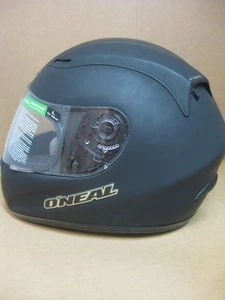 O'NEAL CROSSFIRE 7 MATTE BLACK HELMET WITH SLIPCASE (Size L)-LIKE NEW - Bild 1 von 9