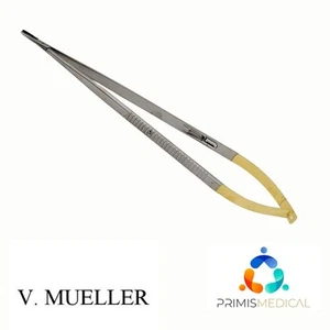 V. Mueller CH-8589 Vital Castroviejo Soporte Mango de Resorte Recto 8-1/2" - Imagen 1 de 4