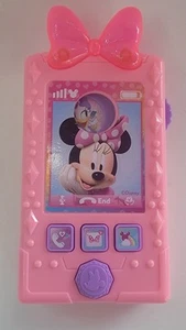 Disney Minnie Mouse Bow-Tique Why Hello There Cell Phone Lights Sounds Toy - Picture 1 of 4