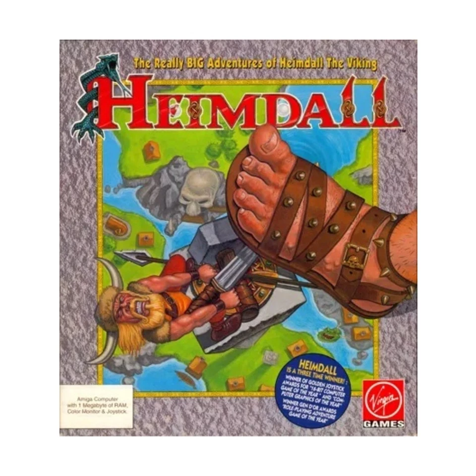 Virgin Interactive Entertainment Computer Game Heimdall VG/VG+ - Image 1 of 1