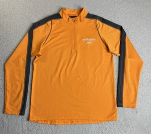 Pullover ING New York City Marathon 2007 Oasis 1/4 cremallera para hombre L naranja gris - Imagen 1 de 24