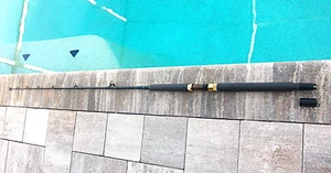 Custom Made Live-Bait Rod with AFTCO LITE Rollers/Tip: 6'1"; 15-40lb - EXEC USED - Picture 1 of 8