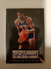 2010-11 Panini Black Box Elite Spencer Haywood AUTO AUTOGRAPH # /149 NY KNICKS