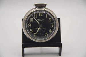 Vintage Westclox Scotty Pocket Watch Silver Repair Or Parts - Picture 1 of 3