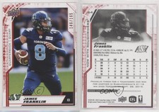 2020 Upper Deck CFL Red /165 James Franklin #64