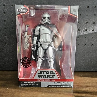 Disney Store Star Wars Elite Series Captain Phasma литая НОВАЯ - Изображение 1 из 4