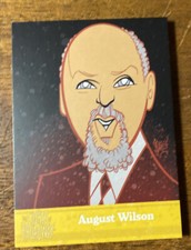 The Lights of Broadway Card August Wilson from the 2020 Collection