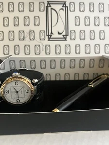 Vintage PS Paul Sebastian Uhr und Stylo-Bille Stift in OVP nie benutzt! - Bild 1 von 8