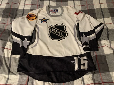 CCM 2003 NHL ALL-STAR Dany Heatley Atlanta Thrashers Hockey Jersey Size Large Cover