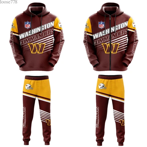 Washington Commanders Tracksuits Hoodies Pants Sweatshirts Sweatpants Activewear Cover