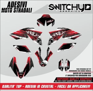 Kit Grafiche APRILIA DORSODURO 900 Compatibili Sticker Decal Adesivi - Picture 1 of 5