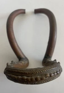 Africa Tschad Armband Anbau Kenga Xxème Jh Legierung Cuivreux - Bild 1 von 10