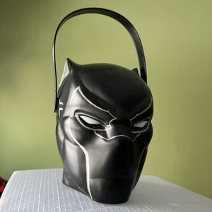 Halloween Black Panther Figural Plastic Bucket for Trick or Treat Candy Pail - Picture 1 of 10