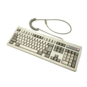Packard Bell English Keyboard Vintage Keyboard 5139 Metal bottom - Picture 1 of 3