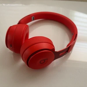 Beats Solo Pro On Ear Wireless Headphones - Red - Picture 1 of 5