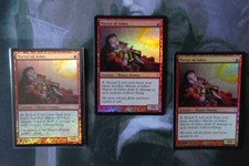 MTG - 3 x FOIL Martyr of Ashes - Coldsnap - Ex/LP Condition