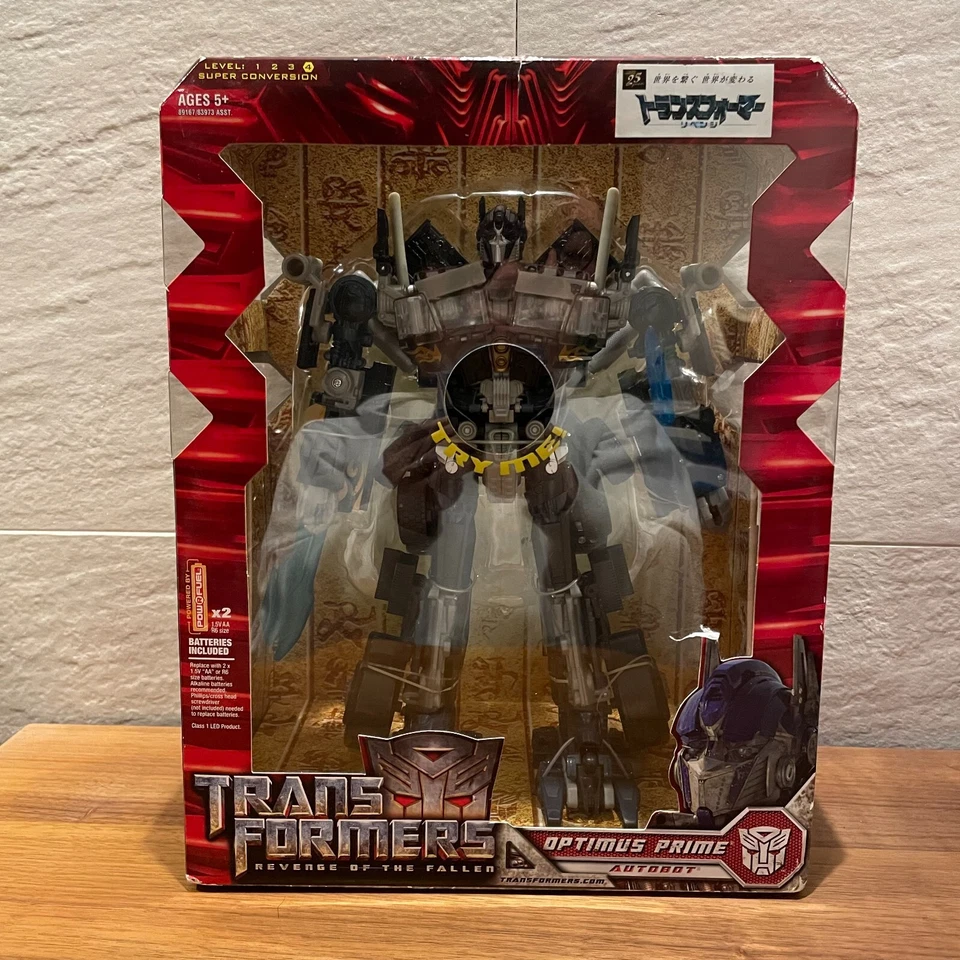 TRANSFORMERS BLACK OPTIMUS PRIME  ROTF Exclusive AMAZON JAPAN Takara Mint w/box - Image 1 of 4