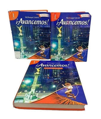 Avancemos 1 Teacher & 2 Student Florida Edition Spanish Workbooks Level Uno 1 - Image 1 of 4