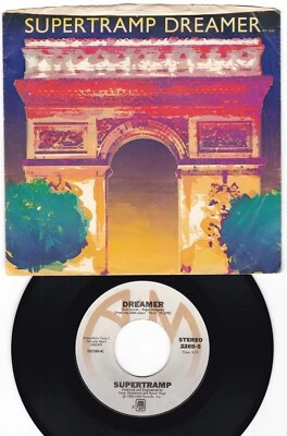 Supertramp - Dreamer (Live) - 7" 45 RPM Single 1980 - Image 1 of 4