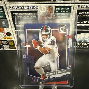 2023 Panini Clearly Donruss Football Saquon Barkley No 36 - Picture 1 of 2