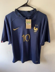 Camiseta Nike Francia FFF 2018 Copa Mundial de la FIFA Kylian Mbappe 10 Hombres XL Vaporknit Nueva con Etiquetas - Imagen 1 de 5