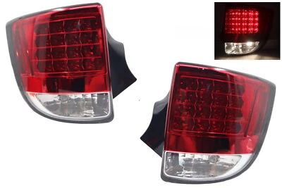 Fits 2000 2001 02 03 04-2005 Celica LED Tail Lights Brake Lamp Clear / Red - Image 1 of 4