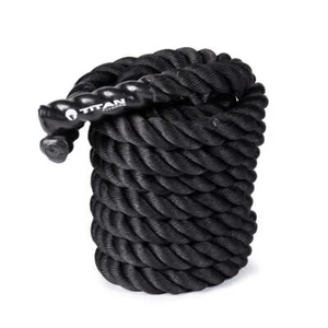 Titan Fitness Battle Rope 50ft x 2in, Poly Dacron Heavy Rope for Home Gym Train - Bild 1 von 8