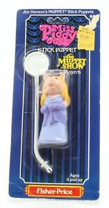 Fisher Price - The Muppet Show Miss Piggy Stick Puppet - 1979