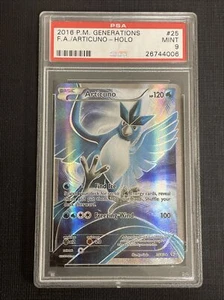 2016 Pokemon Generationen Articuno PSA 9 VOLLSTÄNDIGE ART HOLO - Bild 1 von 2