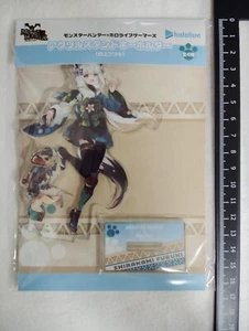 Hololive × CAPCOM Shirakami Fubuki MONSTER HUNTER acrylic stand Keycain - Picture 1 of 3