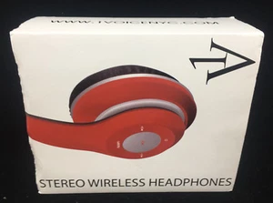 Stereo Wireless Head Phones New in Box 1 Voice NYC Black 027132941490 1V HP 16 - Picture 1 of 5