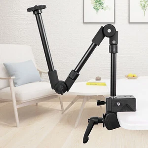 360°Einstellbare Gelenkarm Magic Arm + Superklemme für Kamera Schwarz DE - Bild 1 von 18
