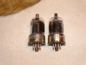 2 x 6146 G.E. Tubes*Strong Matched Pair*#12 - Picture 1 of 4