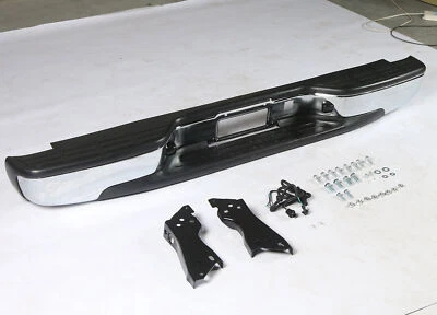 For 1999-2007 Chevy Silverado GMC Sierra 1500 2500 Complete Rear Step Bumper NEW Foto 1 de 4