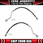 Front Left Front Right Brake Hydraulic Hose 2 Brake Line For Ford 1999-2005 Volkswagen New Beetle