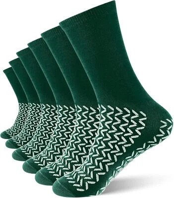 Calcetines Antideslizantes Hospital XXXL 6 Pares Doble Cara Pisada Prevención de Caídas Foto 1 de 4