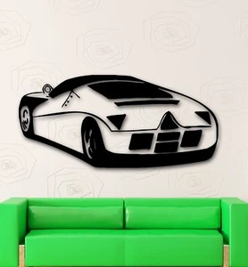 Wall Stickers Vinyl Decal Sport Race Car Garage Decor (ig511 - Picture 1 of 3