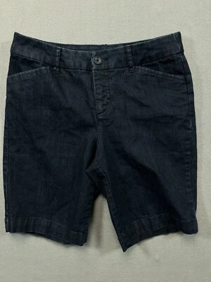 Bermudas de mezclilla St Johns Bay pantalones cortos para mujer 8P azul bolsillos informales para damas Foto 1 de 4