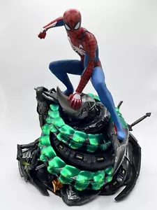Marvel's Spider-Man 2018 Collector's Edition Statue With Box (Only Statue!) - Picture 1 of 9