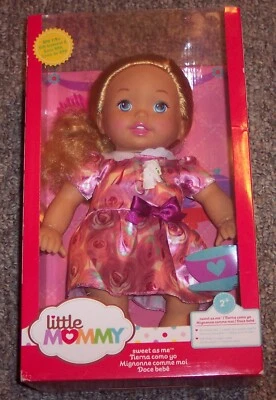 Mattel 2016 My Little Mommy Doll Blonde Hair Sweet As Me 13" Vinyl Cloth NEW - Image 1 of 2
